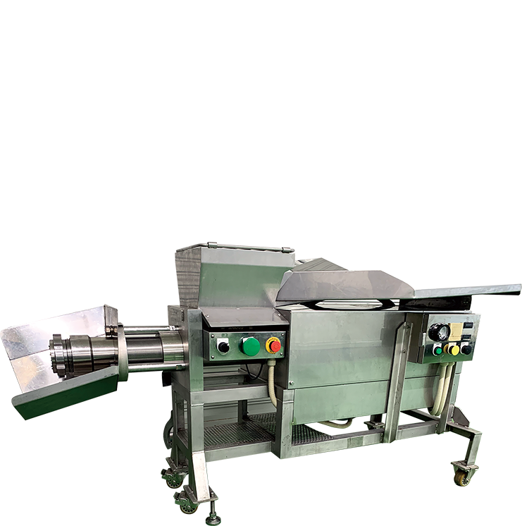 高品質骨肉分離機 TR chiby 小規模工場向けのプロイラー 成鶏、魚用セパレーター